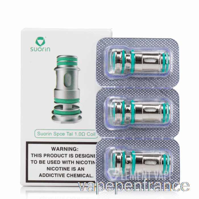 Bobines De Remplacement Suorin Spce Bobines De Maille 1,0 Ohm Stylo Vape